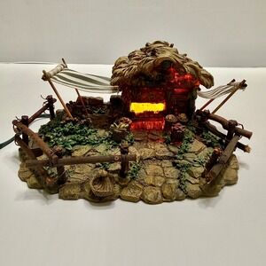 Fontanini Animal Corral 1998 Lighted Nativity Stable Roman Inc PLEASE READ